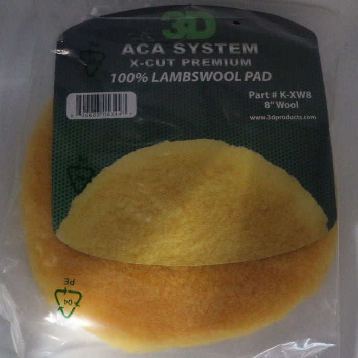 3D Yellow LambsWool Cut Pad