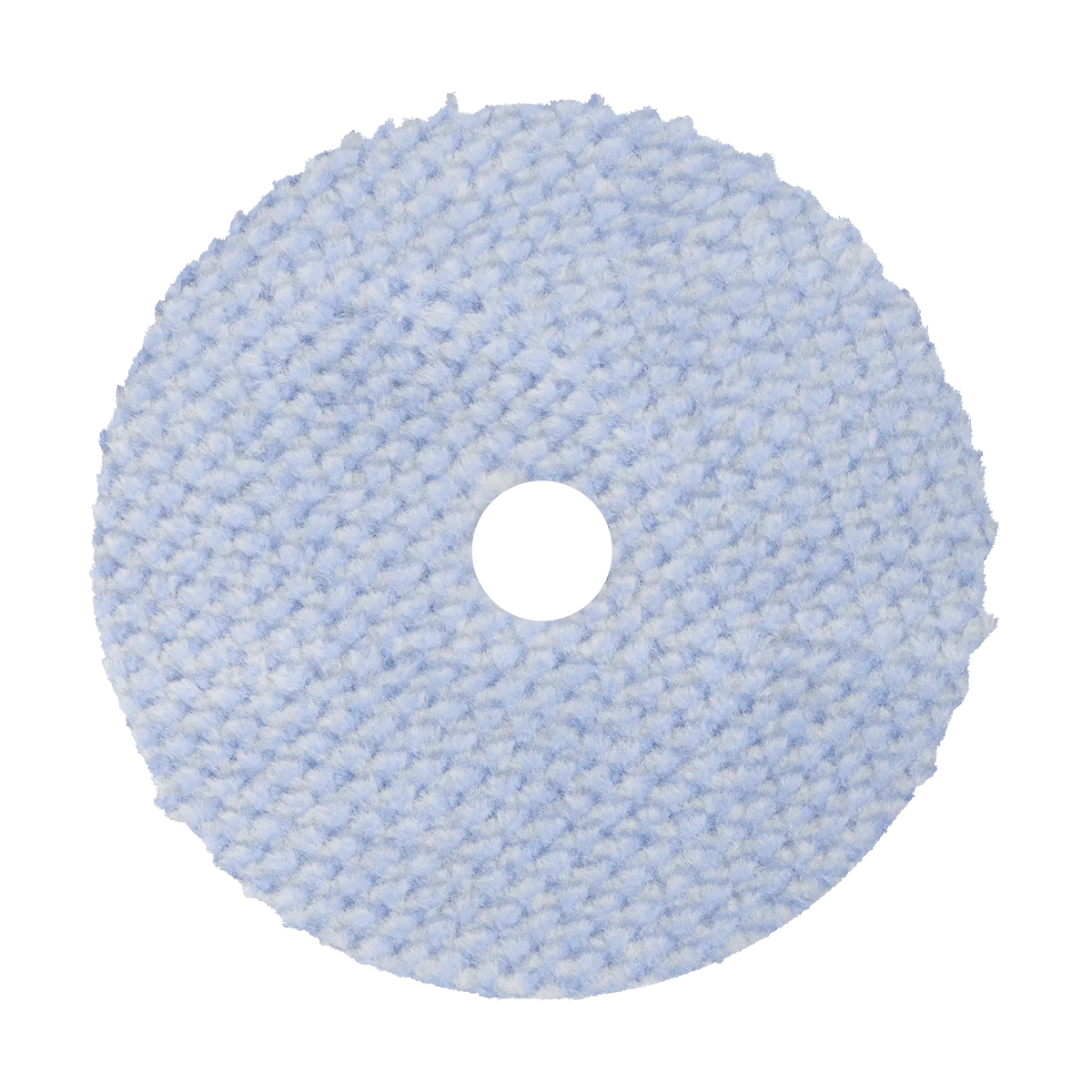 Blue & White Wool