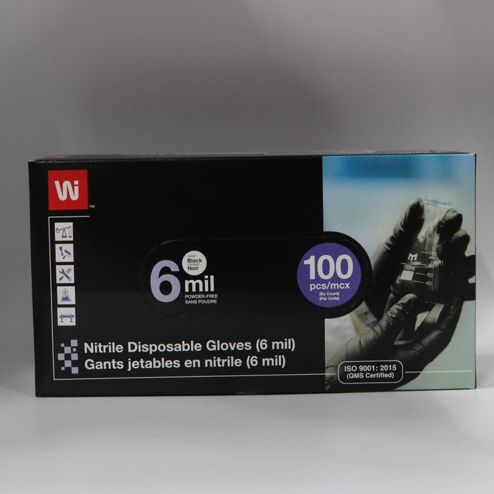 Black Nitrile Gloves 5mil
