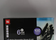 Black Nitrile Gloves 5mil