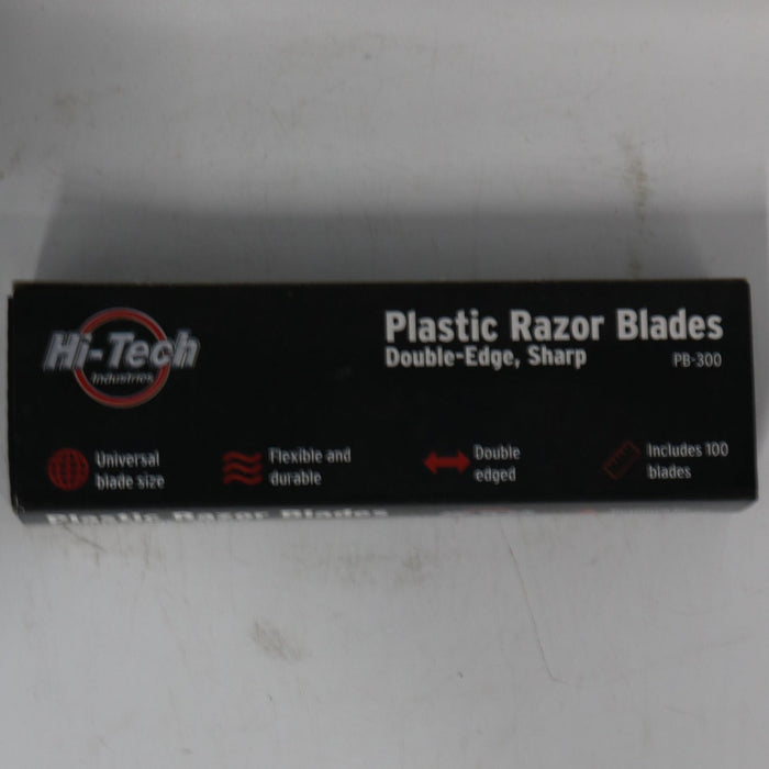 Plastic Double Edge Blades