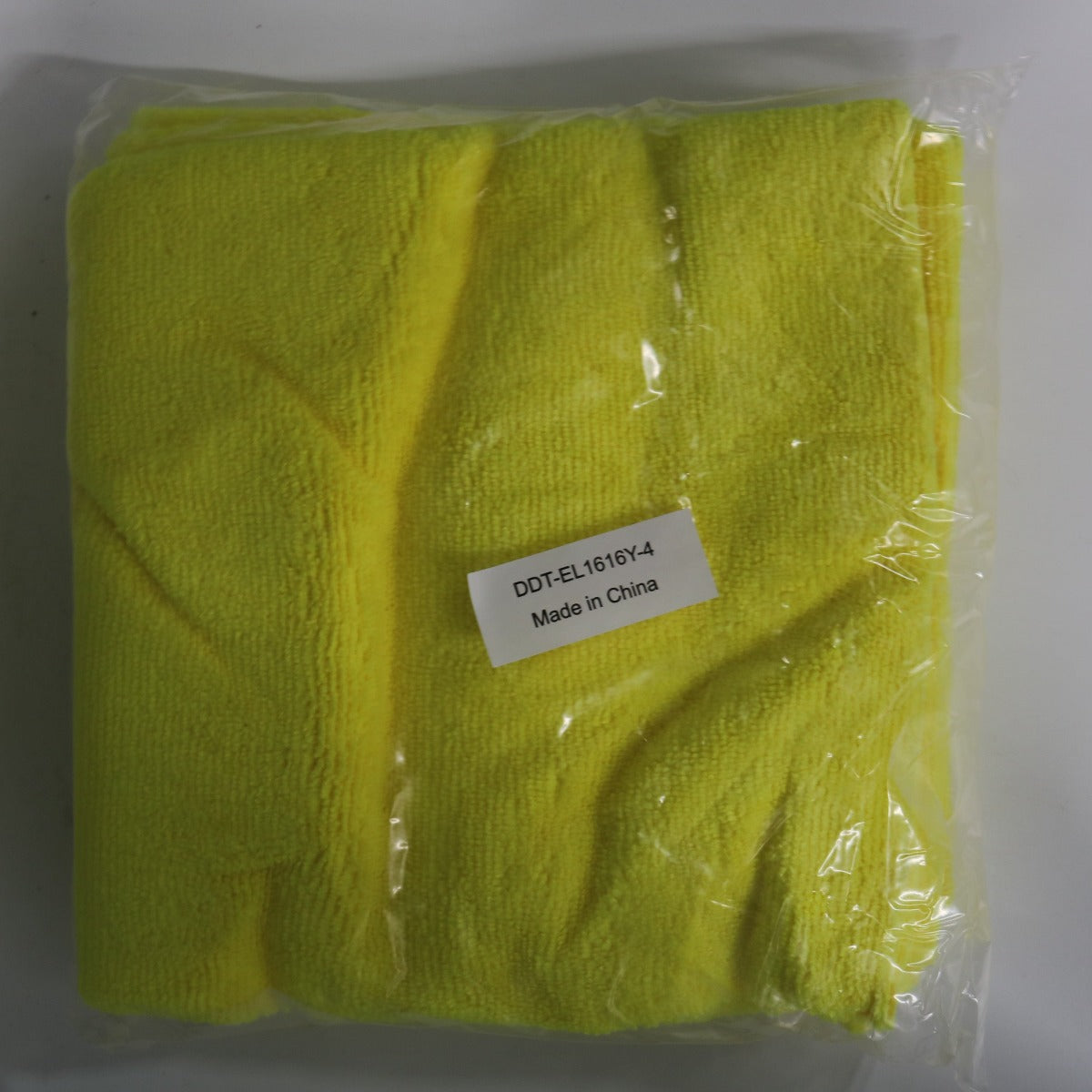 4pk Yellow Microfiber