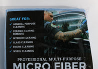 4pk Blue Microfiber