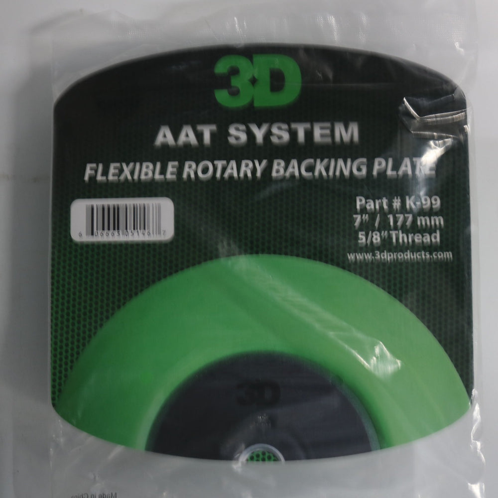 3D Rotary Backing Plate